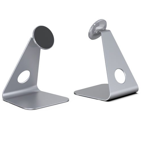 R-JUST PB01-13 L-shaped Magnetic Tablet Phone Desktop Holder(Grey) - HoMEdemic™ 
