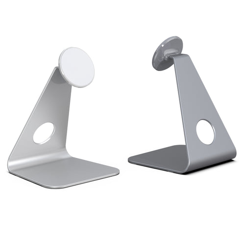 R-JUST PB01-13 L-shaped Magnetic Tablet Phone Desktop Holder(Silver) - HoMEdemic™ 