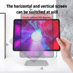 R-JUST PB01-13 L-shaped Magnetic Tablet Phone Desktop Holder(Silver) - HoMEdemic™ 
