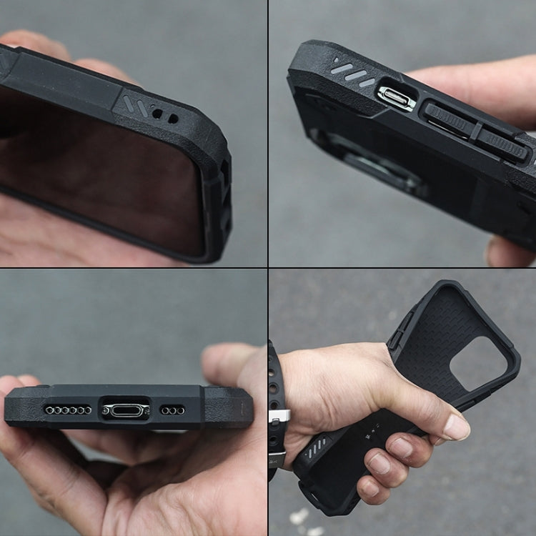 For iPhone 11 FATBEAR Armor Shockproof Cooling Case (Black) - HoMEdemic™ 