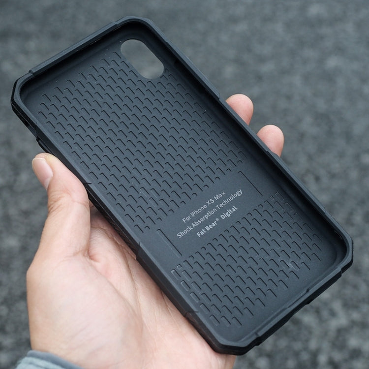 For iPhone XR FATBEAR Armor Shockproof Cooling Case(Black) - HoMEdemic™ 