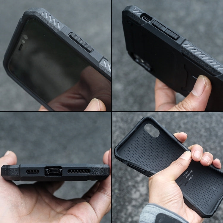 For iPhone XS Max FATBEAR Armor Shockproof Cooling Case(Black) - HoMEdemic™ 