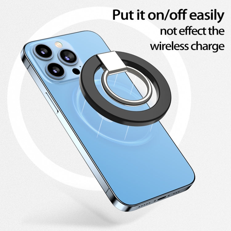wlons Magnetic 360 Degree Rotatable Mobile Phone Ring Holder(Blue) - HoMEdemic™ 