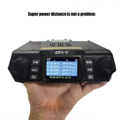 QYT KT-980 Plus 75W(VHF) / 55W(UHF) Dual Band Mobile Radio Station for Car Vehicle, KT-980 Plus - HoMEdemic™ 