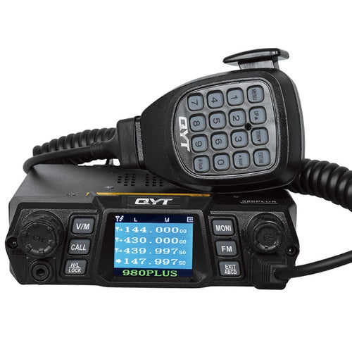 QYT KT-980 Plus 75W(VHF) / 55W(UHF) Dual Band Mobile Radio Station for Car Vehicle - HoMEdemic™ 