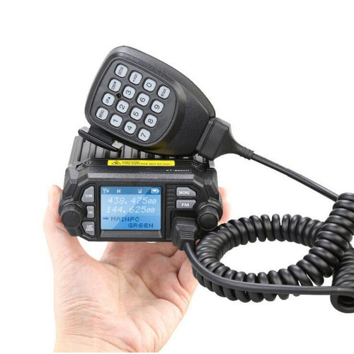 QYT KT-8900D Mini 25W Dual Band Mobile Radio Walkie Talkie for Car - HoMEdemic™ 