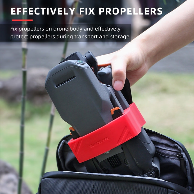Sunnylife M3-SJ359 Silicone Paddle Storage Holder Beam Propeller for DJI Mavic 3(Red) - HoMEdemic™ 