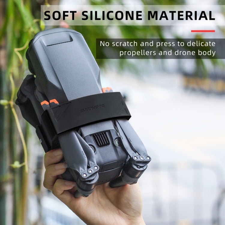 Sunnylife M3-SJ359 Silicone Paddle Storage Holder Beam Propeller for DJI Mavic 3(Black) - HoMEdemic™ 