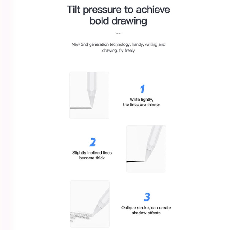 TOTUDESIGN P6-C Glory Series Capactior Pens for iPad(White) - HoMEdemic™ 