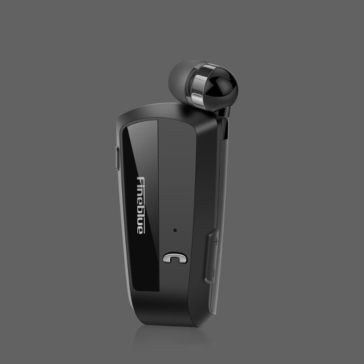 Fineblue F990 CVC6.0 Noise Reduction Lavalier Bluetooth Earphone, Support Vibration Reminder(Black) - HoMEdemic™ 