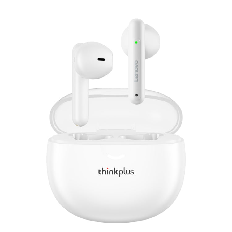 Lenovo LP1Pro Half In-Ear HD Call Wireless Bluetooth TWS Sports Earphone(White) - HoMEdemic™ 