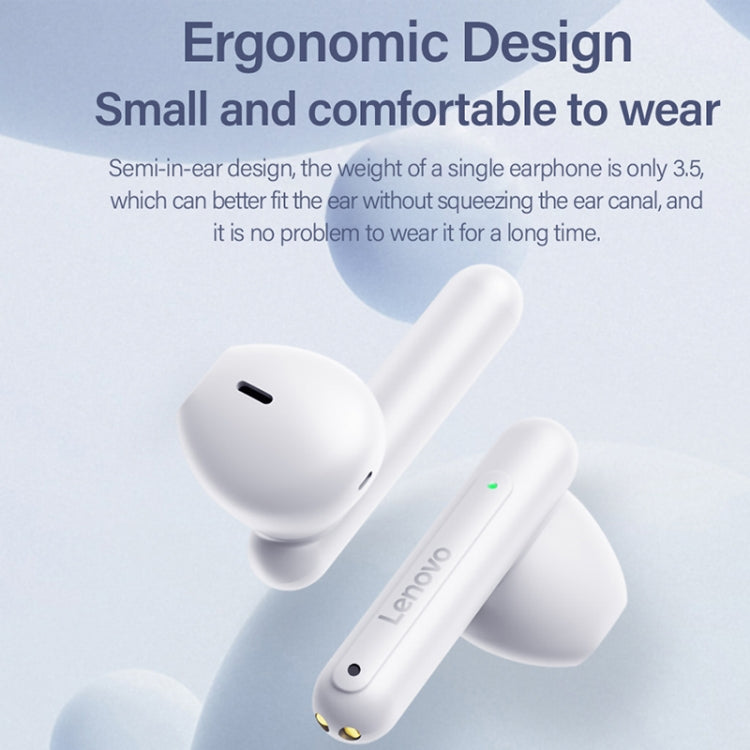 Lenovo LP1Pro Half In-Ear HD Call Wireless Bluetooth TWS Sports Earphone(Black) - HoMEdemic™ 