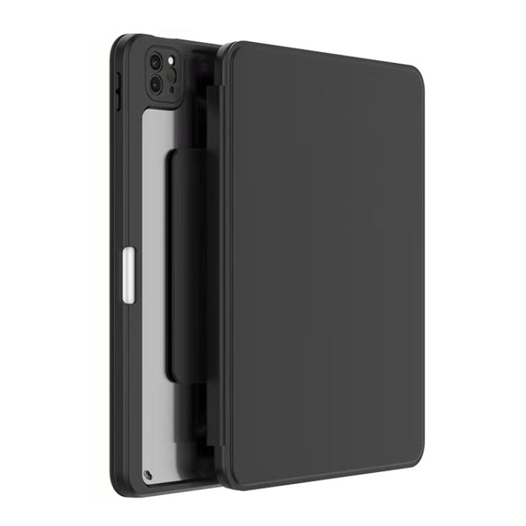 For iPad 10.2 2021 / 2020 / 2019 Mutural Jianshang Series Tablet Leather Smart Case(Black) - HoMEdemic™ 
