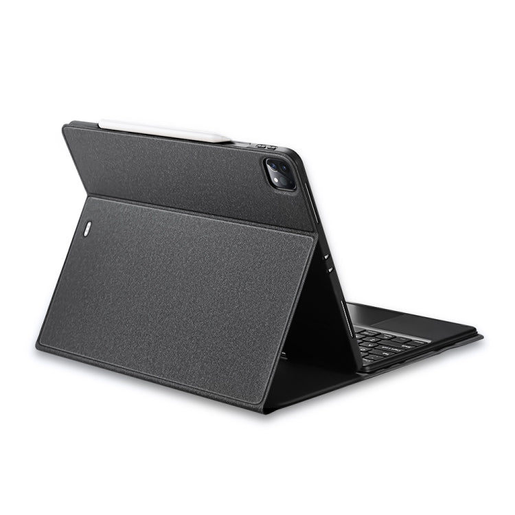 DUX DUCIS Bluetooth Keyboard Leather Case with Touchpad & Smart Sleep Function For iPad Pro 12.9 2020/2021/2022(Black) - HoMEdemic™ 