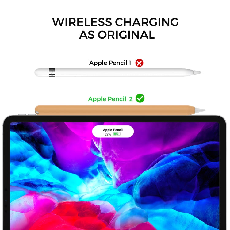 DUX DUCIS Stoyobe Ultra-thin Silicone Protective Case for Apple Pencil Pro / 2(Orange) - HoMEdemic™ 
