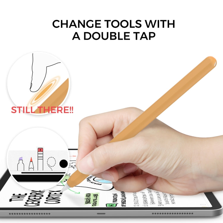 DUX DUCIS Stoyobe Ultra-thin Silicone Protective Case for Apple Pencil Pro / 2(Orange) - HoMEdemic™ 