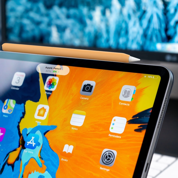 DUX DUCIS Stoyobe Ultra-thin Silicone Protective Case for Apple Pencil Pro / 2(Orange) - HoMEdemic™ 