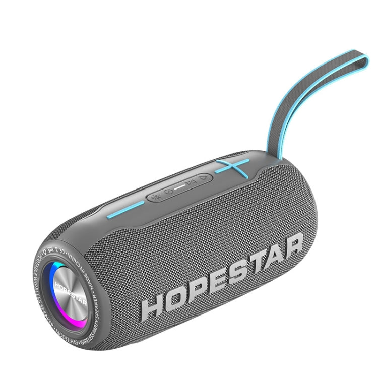 HOPESTAR H49 RGB Light TWS Waterproof Wireless Bluetooth Speaker(Grey) - HoMEdemic™ 
