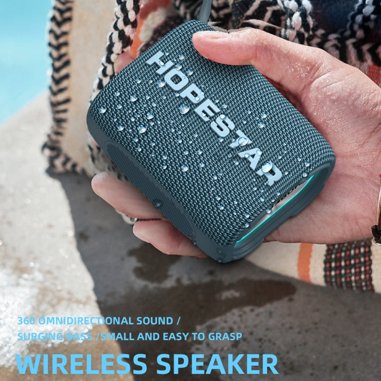 HOPESTAR H54 RGB Light TWS Waterproof Wireless Bluetooth Speaker(Grey) - HoMEdemic™ 