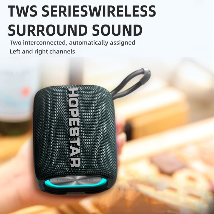 HOPESTAR H54 RGB Light TWS Waterproof Wireless Bluetooth Speaker(Grey) - HoMEdemic™ 