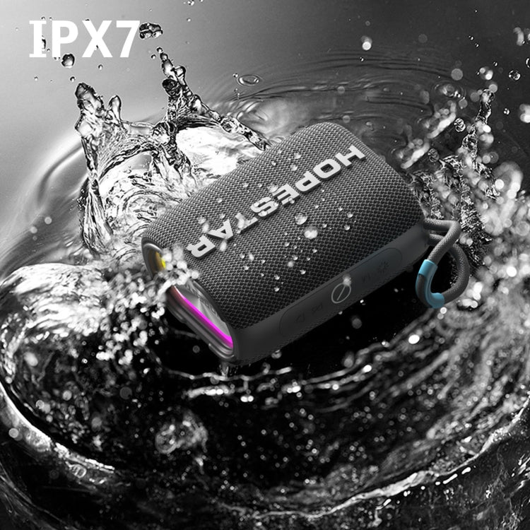 HOPESTAR H54 RGB Light TWS Waterproof Wireless Bluetooth Speaker(Grey) - HoMEdemic™ 