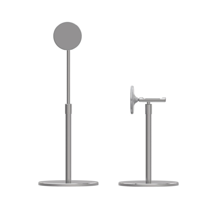 R-JUST PB04-13 Liftable Magnetic Mobile Phone Tablet Desktop Holder(Silver) - HoMEdemic™ 
