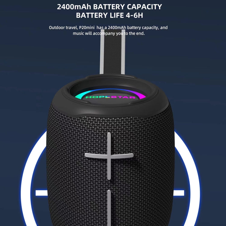 HOPESTAR P20 mini Waterproof Wireless Bluetooth Speaker(Grey) - HoMEdemic™ 