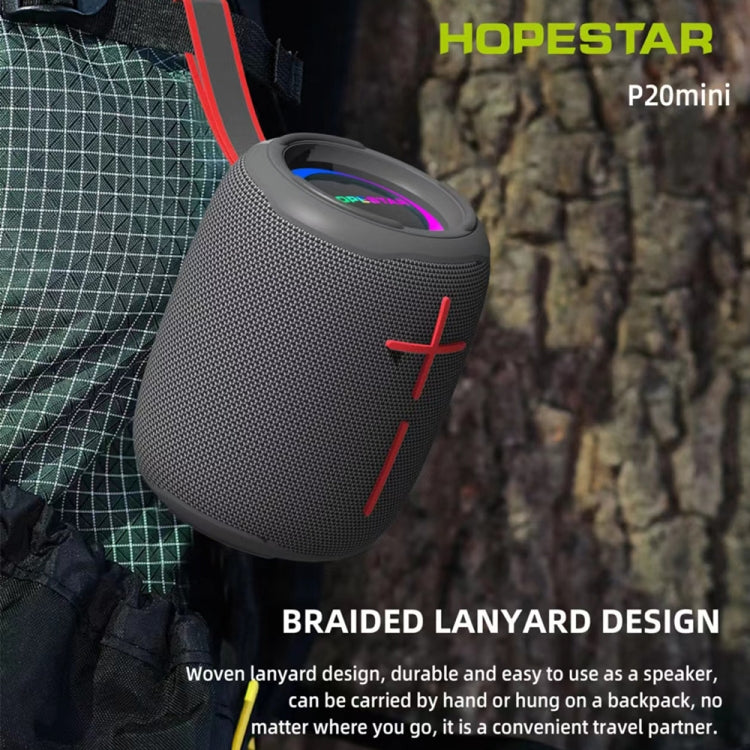 HOPESTAR P20 mini Waterproof Wireless Bluetooth Speaker(Black) - HoMEdemic™ 