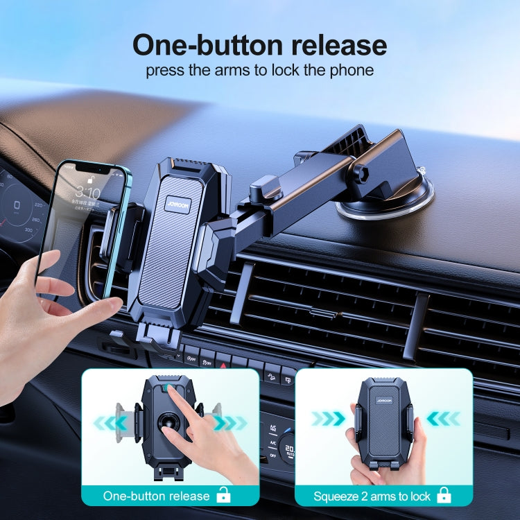 JOYROOM JR-ZS285 Mechanical Car Dashboard Phone Holder(Black) - HoMEdemic™ 