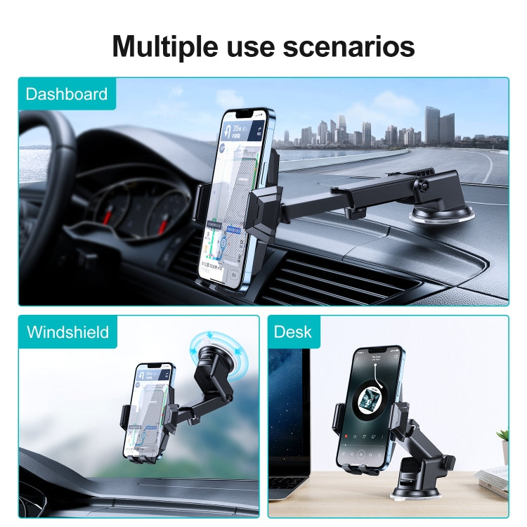 JOYROOM JR-ZS285 Mechanical Car Dashboard Phone Holder(Black) - HoMEdemic™ 