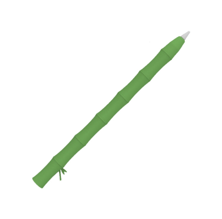 LOVE MEI Bamboo Liquid Silicone Gel Stylus Pen Protective Case For Apple Pencil 1(Light Green) - HoMEdemic™ 