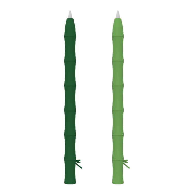 LOVE MEI Bamboo Liquid Silicone Gel Stylus Pen Protective Case For Apple Pencil 1(Light Green) - HoMEdemic™ 
