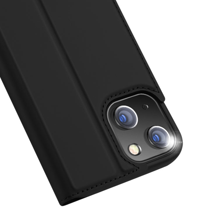 For iPhone 14/13 DUX DUCIS Skin Pro Series Shockproof Horizontal Flip Leather Phone Case (Black) - HoMEdemic™ 