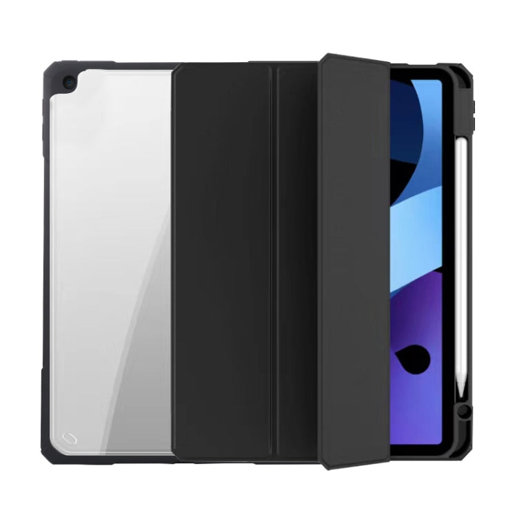 For iPad 10.2 2021 / 2020 / 2019 Mutural Pinyue Series Smart Leather Tablet Case(Black) - HoMEdemic™ 