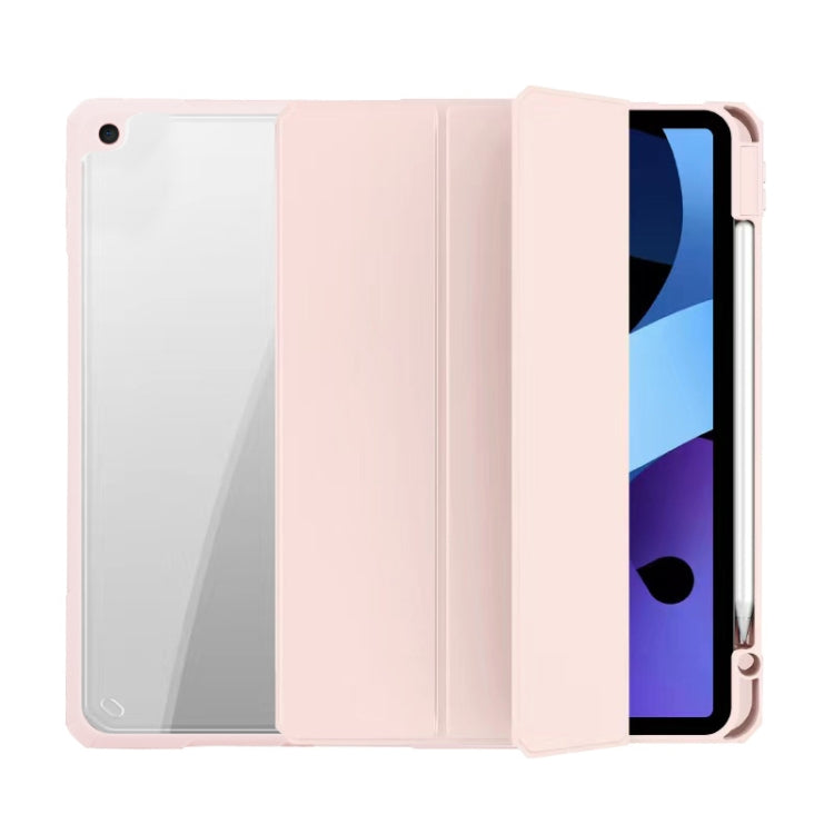 For iPad 10.2 2021 / 2020 / 2019 Mutural Pinyue Series Smart Leather Tablet Case(Pink) - HoMEdemic™ 