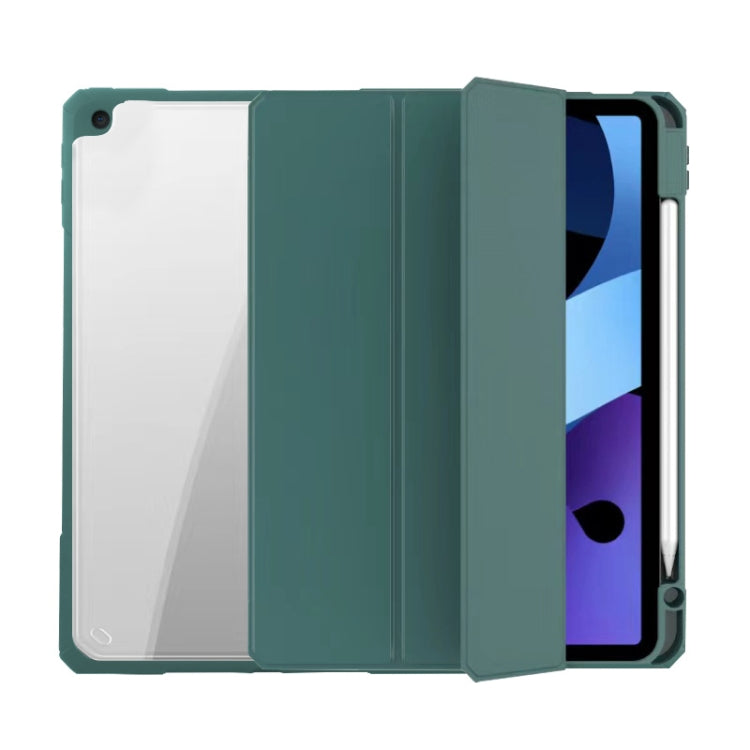 For iPad 10.2 2021 / 2020 / 2019 Mutural Pinyue Series Smart Leather Tablet Case(Green) - HoMEdemic™ 