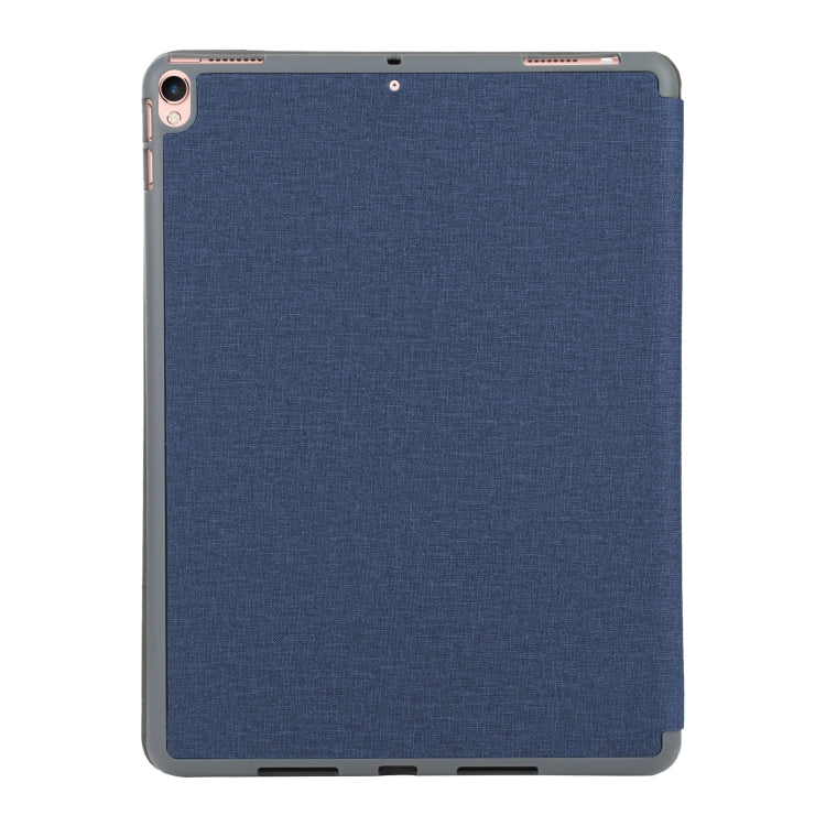 Mutural King Kong Series Deformation Holder Leather Tablet Case For iPad Pro 10.5 2019 / 2017(Blue) - HoMEdemic™ 