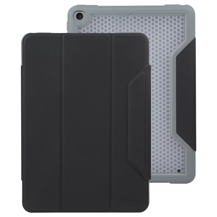 For iPad 10.2 / iPad Pro 10.5 Mutural Yagao Series PC Horizontal Flip Leather Tablet Case(Black) - HoMEdemic™ 