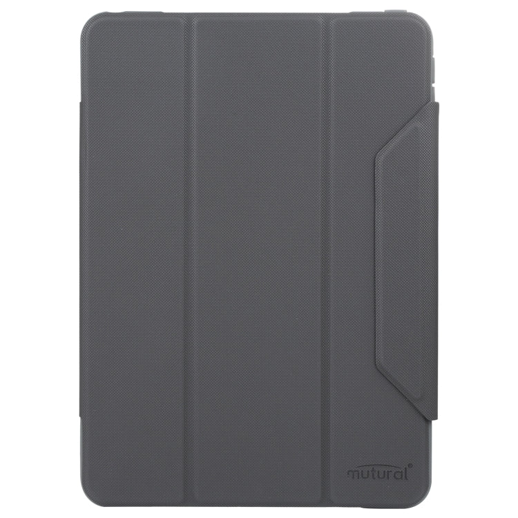 For iPad 10.2 / iPad Pro 10.5 Mutural Yagao Series PC Horizontal Flip Leather Tablet Case(Grey) - HoMEdemic™ 