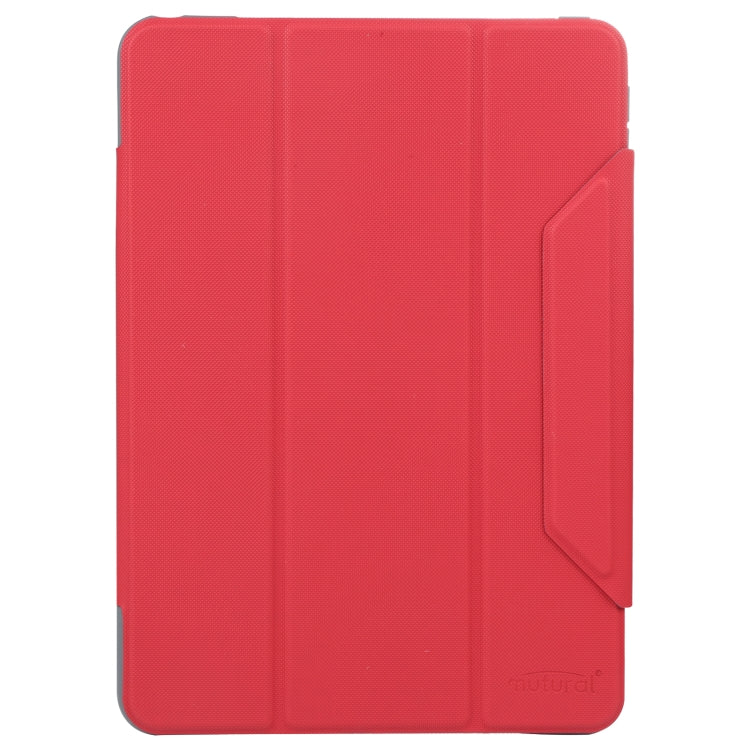 For iPad 10.2 / iPad Pro 10.5 Mutural Yagao Series PC Horizontal Flip Leather Tablet Case(Red) - HoMEdemic™ 