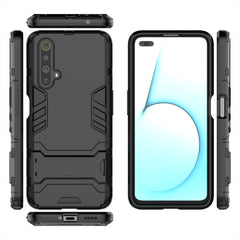 PC + TPU Shockproof Protective Case with Holder, For OPPO Realme X50 5G, For iPhone SE 2022 / SE 2020 - HoMEdemic™ 