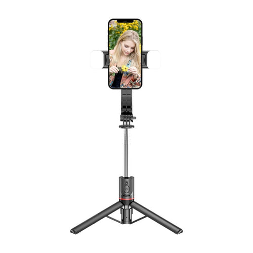 L13D Bluetooth Remote Control Detachable Fill Light Tripod Selfie Stick Phone Holder - HoMEdemic™ 