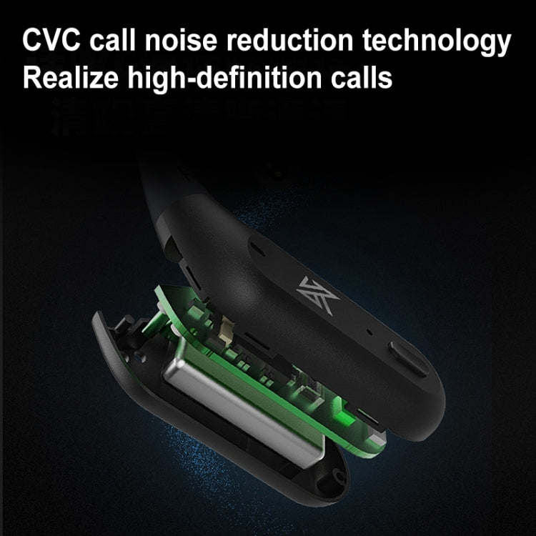 KZ-AZ09 PRO 5.2 Wireless Qualcomm Bluetooth Headset Earhook 5.2 Wireless Qualcomm Bluetooth Module 0.78/0.75 Interface Applicable(Black) - HoMEdemic™ 