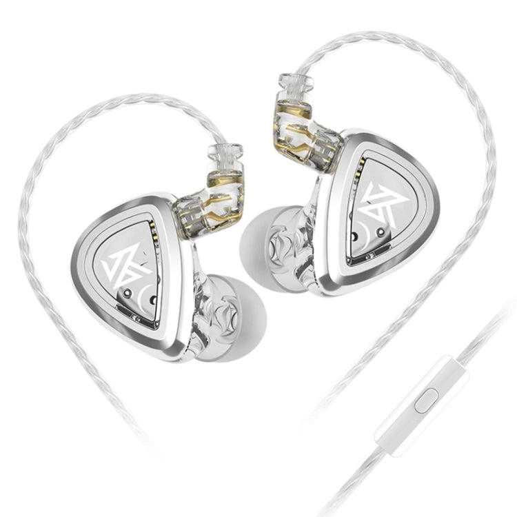 KZ-EDA Balanced Dual Magnetic Dynamic In-Ear Earphone,Length: 1.2m(With Microphone) - HoMEdemic™ 