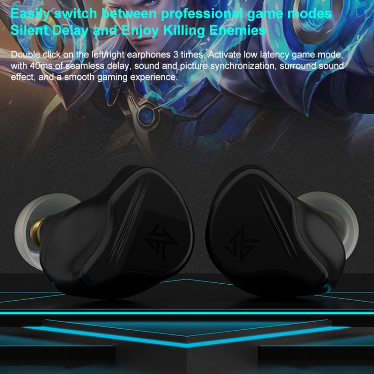 KZ-VXS Ten-Unit Coil Iron Stereo In-Ear Sports Bluetooth Earphones(Obsidian Black) - HoMEdemic™ 