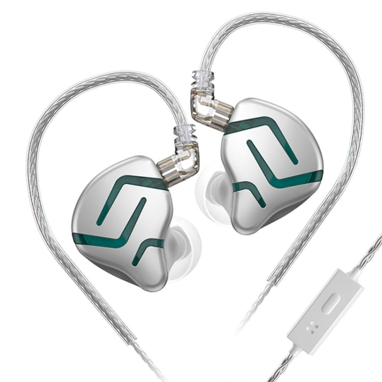 KZ-ZES Electrostatic Dynamic Hybrid HIFI In-Ear Headphones,Length: 1.2m(With Microphone) - HoMEdemic™ 