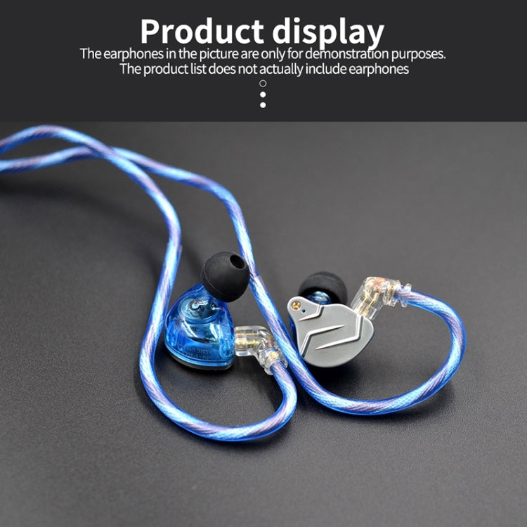 KZ 90-10 2Pin Interface 498 Core DIY Headphone Upgrade Cable,Length: 1.2m(Blue) - HoMEdemic™ 