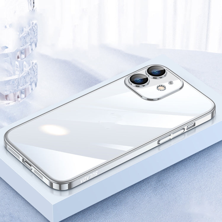 For iPhone 12 SULADA JINGJIA Series Lens Protector PC Phone Case(Silver) - HoMEdemic™ 