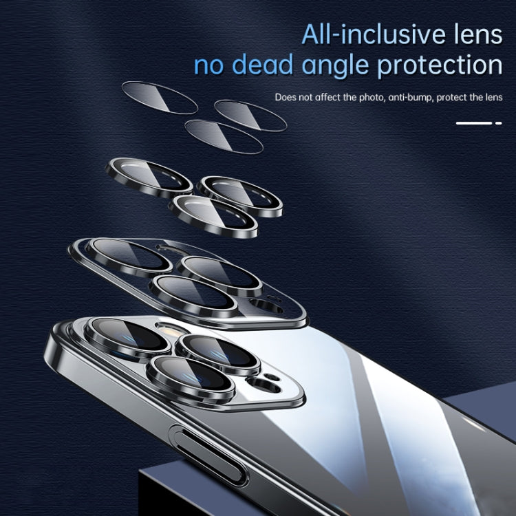 For iPhone 12 Pro Max SULADA JINGJIA Series Lens Protector PC Phone Case(Silver) - HoMEdemic™ 