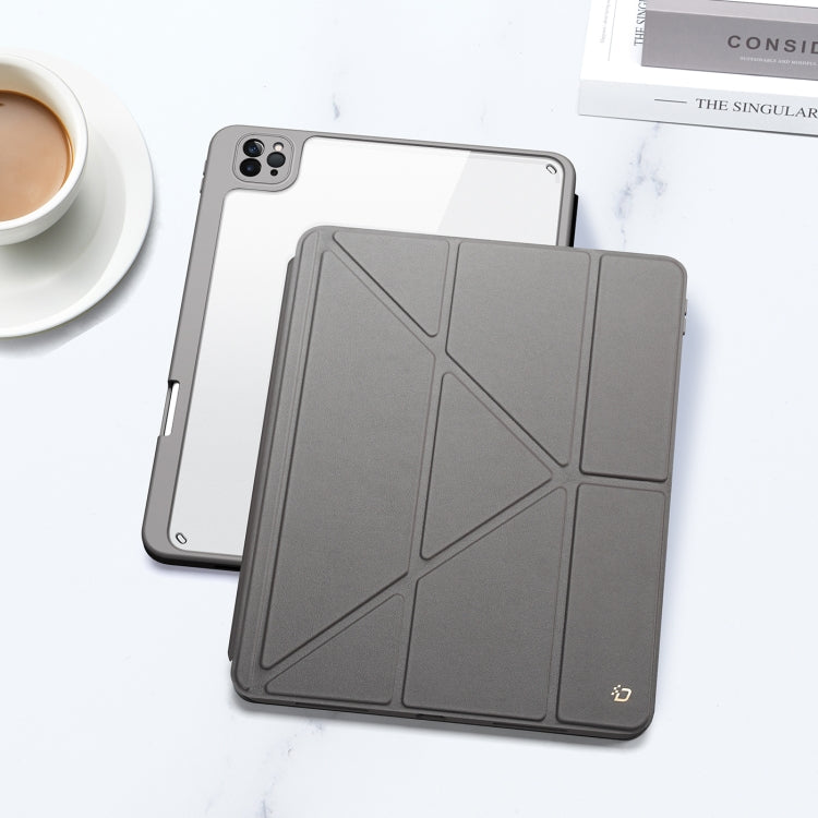 DUX DUCIS Magi Series Shockproof Tablet Case For iPad Pro 11 2022/2021/2020/2018 (Grey) - HoMEdemic™ 